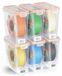 Merkloos Filament Opbergdoos met Temperatuur- en Vochtigheidsmeter (6-pack)