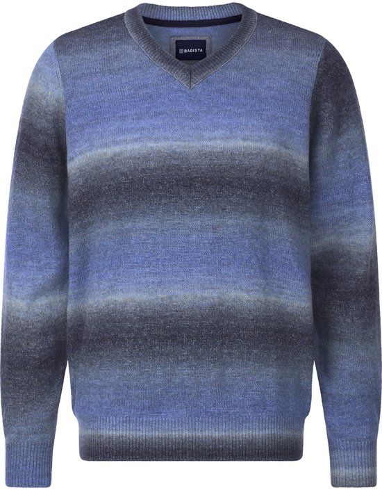 Babista heren Trui - 52/54 - blauw - Plus Size