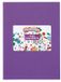 Colorations foam knutselvellen paars 10 stuks
