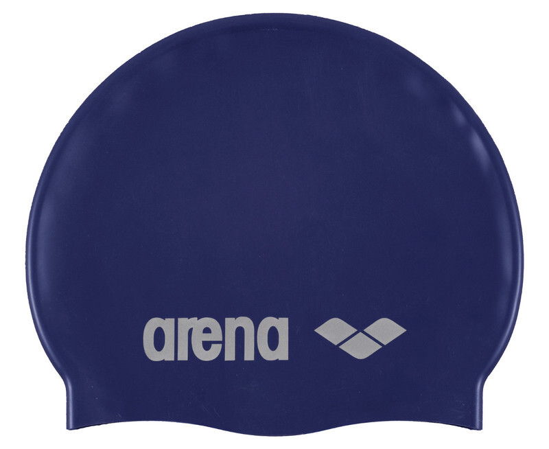 Arena Classic badmuts silicone grijs/blauw