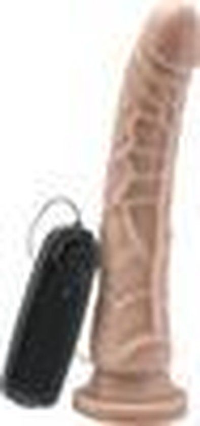 Dong 20 CM Vibrating Dildo - Beige - Men