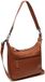 Chesterfield Brand Vionne Waxed Pull Up Hobotas Sac bandoulière - Cognac