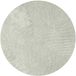 vidaXL - Binnen- en buitentapijt - PALMERAS - Groen - Ø 120 CM - Polyester