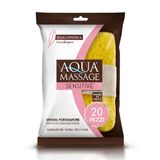 ARIX 20 stuks hypoallergene zeepsponzen uit de lijn Aqua Massage Sensitive, ideaal voor bad en douche, spons voor de gevoelige huid