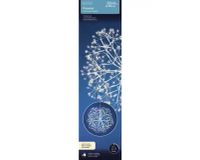 Lumineo MicroLED Ster 35cm-192L Wit/Warm Wit