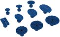 KS Tools 140.2525 Kleefstuk, rond, plat, Ø 32 mm, 5 par paquet