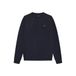 Rellix oversized sweater met backprint - marineblauw