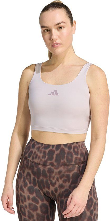 Adidas Performance Power Light Support Tanktop-Beha - Dames - Paars