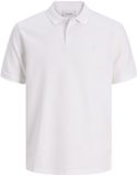 Jack & Jones Heren Polo regular fit Wit XXL Volwassenen