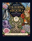Adult Colouring Book: 40 Intricate Designs to Relax, Unwind and Be Creative: Beautiful Flowers, Animals, Mandalas and Ocean Scenes on Single Sided Pages