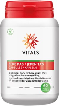 Vitals Elke Dag - Multivitamine - 60 Capsules
