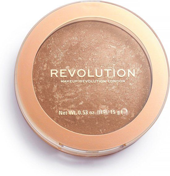 Makeup Revolution Re-Loaded Long Weekend Powder Bronzer - Baked Bronzer - 15g