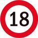 Bellatio Decorations 18 jaar onderzetters/bierviltjes - 100x stuks - Sweet 18 - verjaardag - feestartikelen - karton