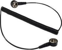 Tru Components TRU COMPONENTS SpKL-4-183-KK ESD-aardingskabel 1.83 m Drukknop 4 mm