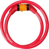 Crazy Safety Antidiefstalkabel rood