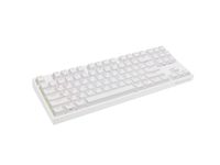 GENESIS Thor 404 TKL Gaming Keyboard USB QWERTY US International White