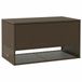 vidaXL Opbergbox voor buiten 100x55x55,5 cm poly rattan bruin