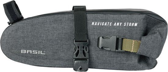 Basil Navigator Storm Zadeltas - M - 1.5L - Zwart