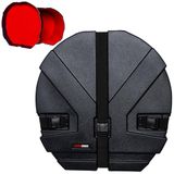 Gator Cases Grooves Roto Bass Drum Case 22''x16'', bijzonder slijtvast, duurzaam, weerbestendig, zwart (GPC2216BD)