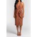 GUESS Pat Sl Robe Terre Di Siena Taille: 42