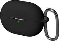 kwmobile cover voor oordopjes case - geschikt voor Huawei Freebuds Pro 5 - Trendy beschermhoes draadloze oordopjes in zwart