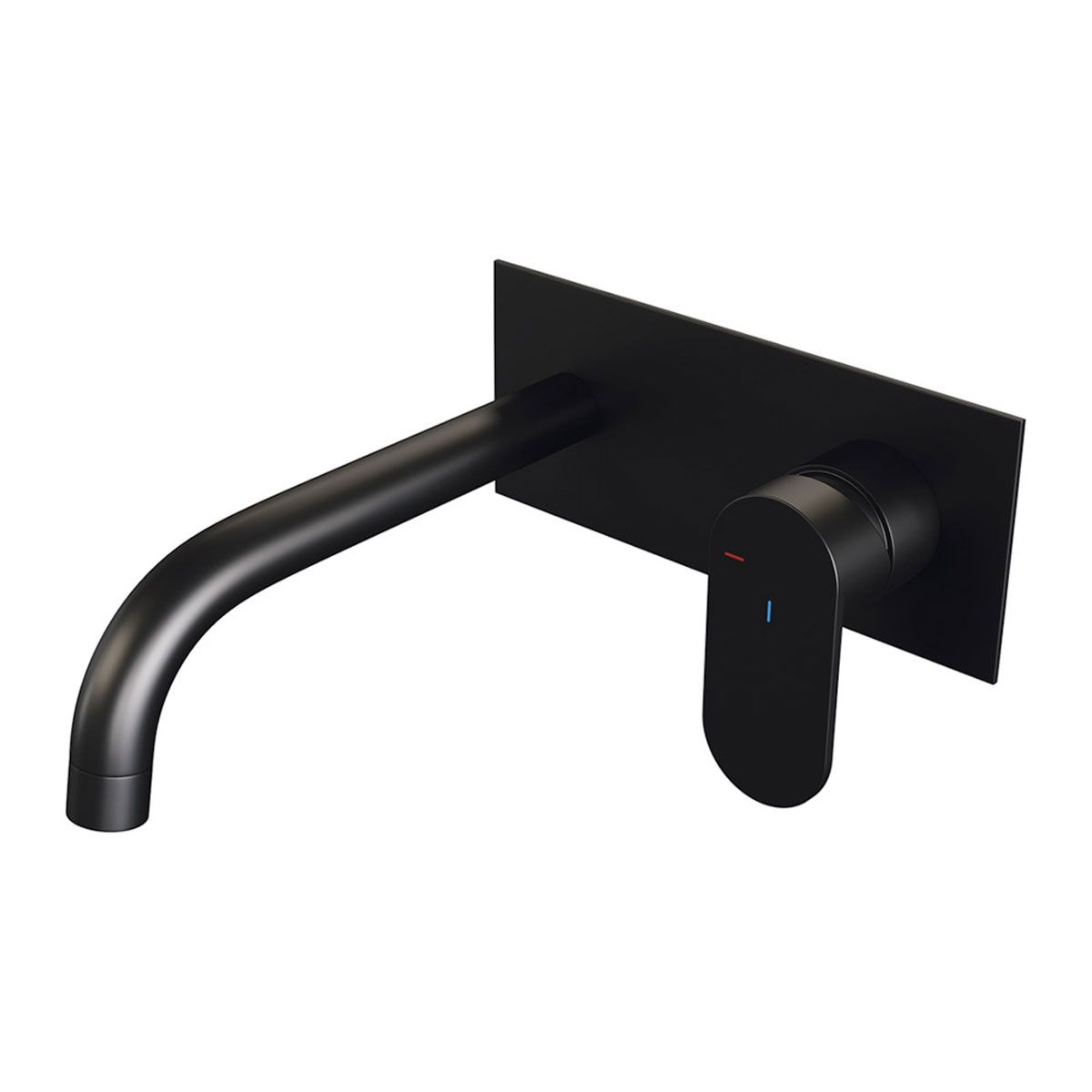 Brauer Wastafelmengkraan Black Inbouw B3 Coldstart Mat Zwart - Messing - Zwart Mat - 4260483798115