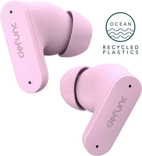 Defunc True ANC Earbuds - Draadloze oordopjes - Bluetooth draadloze oortjes - Met ANC noise cancelling functie - Pink