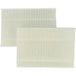 Bosch Kit de filtres filtre à pollen pour sèche-linge Exclusiv WTL150 WTL150FF/01, WTL150 WTL150FF/02 filtre de rechange - VHbw