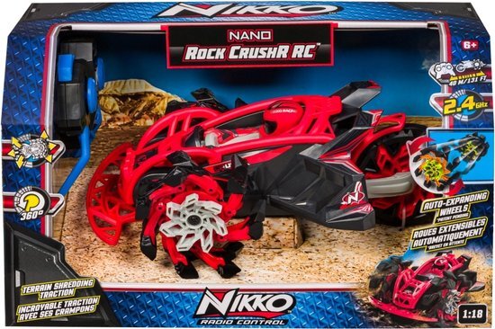 AMO TOYS Nikko - 28cm Nano Rock CrushR Stealth Black (10311)