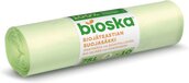 Bioska Afvalzakken 75 liter 10 stuks - Bio plastic - Groen