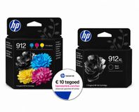 HP 912 & HP 912XL - Originele Inktcartridge Set - Kleur en Zwart XL
