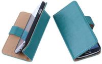 LELYCASE PU Leder Groen Sony Xperia T3 Book/Wallet case/case Telefoonhoesje