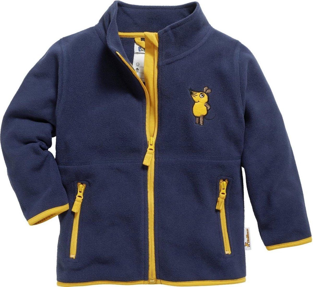 Playshoes Fleecejas Muis Junior Navy
