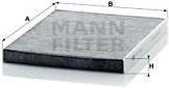 MANN FILTER Pollenfilter CUK2436