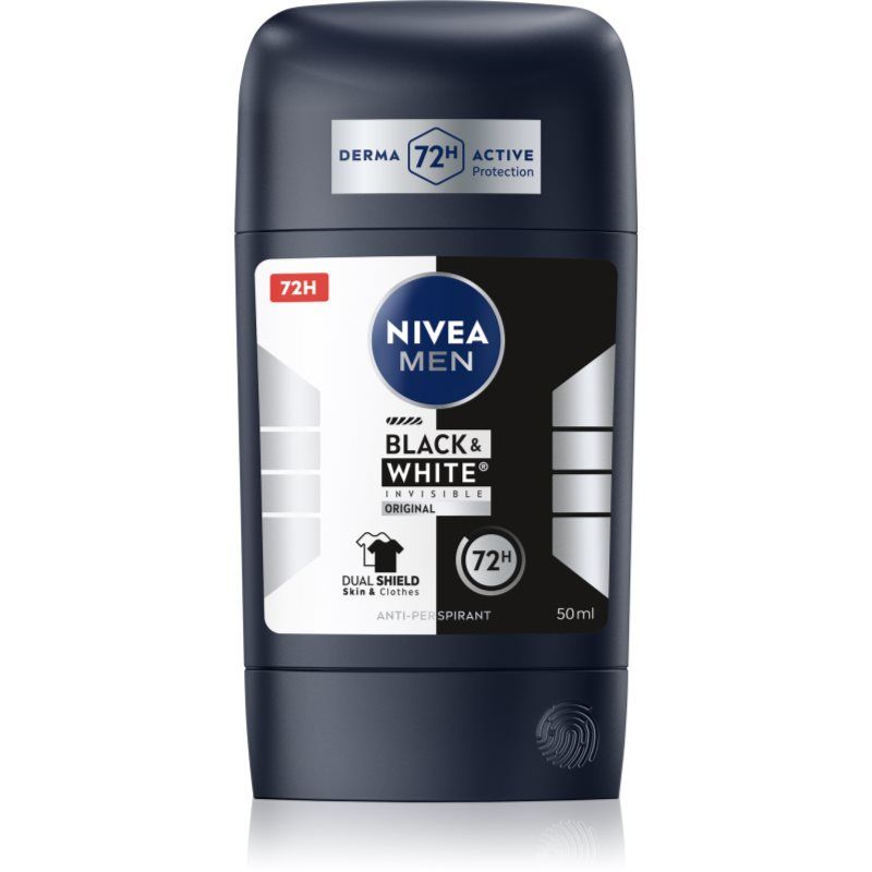 Nivea Men Deodorant Stick Black & White Invisible Original 50ml