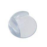 Amig - Flexibele en transparante randbeschermer - Veiligheid voor kinderen en ouderen - Eenvoudige installatie, niet-giftig - Milieuvriendelijk PVC, wit, maat 0, polyvinylchloride