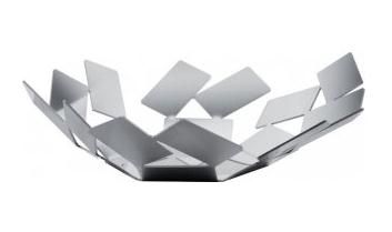 Alessi MT01 W Serveerschaal - Grijs - Roestvrijstaal