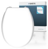 SCHÜTTE Duroplast toiletzitting, wit