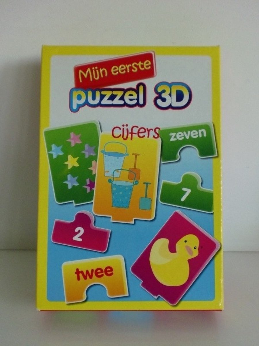 Jade Mijn Eerste Puzzel 3D Cijfers