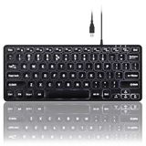 Perixx PERIBOARD-332 Bedraad USB-toetsenbord met achtergrondverlichting