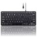 Perixx PERIBOARD-332 Bedraad USB-toetsenbord met achtergrondverlichting