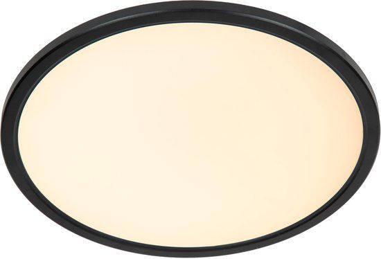 Lucide CASTOR - Plafonnière (Plafondlamp) - Ø 32 cm - LED Dimbaar - CCT - 1x20W 2700K/6500K - RGB - Opaal