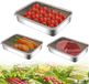 Ibenzoa® Boîtes de conservation en acier inoxydable Set de 3