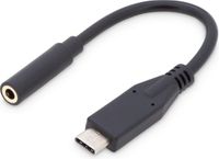 Digitus Audio Adapterkabel [1x USB-C stekker - 1x Jackplug female 3,5 mm] AK-300321-002-S 20.00 cm Flexibel
