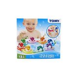 TOMY Toomies Do Re Mi Dolphins Baby Bath Toy