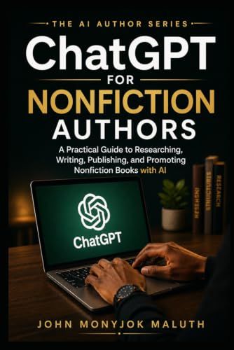 ChatGPT for Nonfiction Authors: A Practical Guide to Researching, Planning, Writing, Editing, Publishing, and Marketing Nonfiction Books with AI