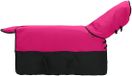 vidaXL Paardendeken Roze en Zwart 145 cm Polyester