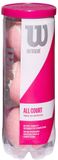 Wilson All Court Tennisballen - Roze - 3 Stuks