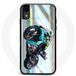 Maniacase Hoes voor Oppo A74 Ozark Seizoen 4 Z Logo Wit Rode Achtergrond