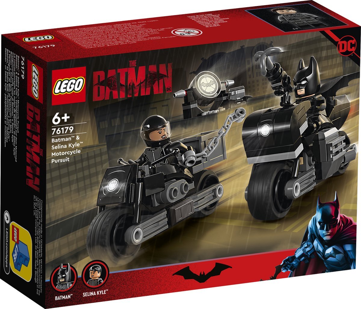 lego DC Batman Selina Kyle Motorachtervolging - 76179